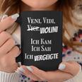 Veniidiiolini Latin Philosophy Tassen Lustige Geschenke