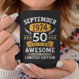 Vintage 1974 Regalo Uomo Compleanno Anni 50 Settembre 1974 Tazze Regalos divertidos