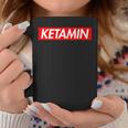 Vintage Ketamin Red Logo Techno Edm Drogen Tazze Regalos divertidos