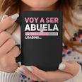 Voy A Ser Abuela Anuncio Embarazo Futuro Abuela Taza de café Regalos divertidos