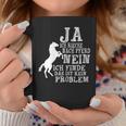 Women's Ja Ich Rieche Nach Pferde Horse Sayings Horse Girl Tassen Lustige Geschenke