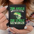 Zum Angeln Geboren Zum Angeln Geboren Zur Schule Gezw Tassen Lustige Geschenke