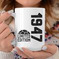 77E Anniversaireintage 1947 Édition Limitée Handball Tasse Cadeaux drôles