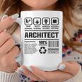 Arquitectura Regalos Arquitecto Hombre Arquitecto Manga Larga Taza de café Regalos divertidos