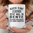 Auch Eine Legende Geht Mal In Retire Gray Tassen Lustige Geschenke