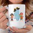 Bambino 4 Compleanno Bambini & Pirati Regalo Di 4 Anni Tazze Regalos divertidos