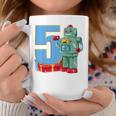 Bambino 5 Compleanno Bambini & Robot Regalo Di 5 Anni Tazze Regalos divertidos