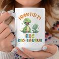 Bambino Promosso A Big Bro-Saurus Big Brother Fun Dinosaur Letters Tazze Regalos divertidos