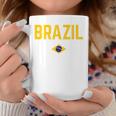 Brazil Flag Women's Children's Brazil Green Tassen Lustige Geschenke