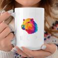Capibara Spruch Don't Worry Be Capy Arcobaleno Tazze Regalos divertidos