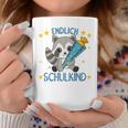 Children's Endlich Schulkind Raccoon School Cone School Cute Raccoon 80 Tassen Lustige Geschenke