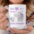 Children's Ich Werde Große Schwester Elefant Ich Werde Große Schwester Tassen Lustige Geschenke