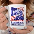 Donna 4 Luglio Bald Eagle America È Grande Ancora Unaolta L'estate Con Collo A Tazze Regalos divertidos