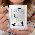 Gatti Divertenti Che Giocano Con Le Note Musicali Tazze Regalos divertidos
