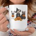 Ghost And Witch French Bulldog French Bulldog Halloween Coffee Mug Unique Gifts