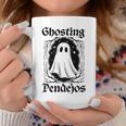 Ghosting Pendejos Mexican Ghost Halloween On Back Coffee Mug Funny Gifts