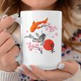 Giapponese Koi Carpa Pesce Nishikigoi Pesce Sakura Cherry Blossom Tazze Regalos divertidos