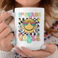 Girls 1St Grade Vibes Smile Face Back To School First Grade Coffee Mug Unique Gifts