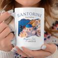 Greek Island Santorini Greece Oia Village Blue Church Coffee Mug Unique Gifts