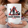 Groom Drinking Squad Groom Groomsmen Addio Al Celibato Tazze Regalos divertidos