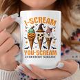 Halloween Ice Cream I-Scream You-Scream Everybody Scream Coffee Mug Unique Gifts