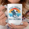 Heads Carolina Tail California Country Music Cowgirl Western Coffee Mug Unique Gifts