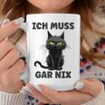 Ich Muss Gar Nix Böse Katze Inabhäng Tassen Lustige Geschenke