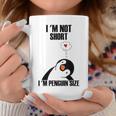 I'm Not Short I'm Penguin Size Divertente Per Gli Amanti Dei Pinguini Tazze Regalos divertidos