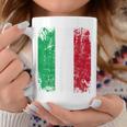 Italia Bandera Hombres Es Niños Italia Taza de café Regalos divertidos