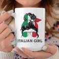 Italia Diseño Gráfico Para Niñas Niño Italiano Toodler Taza de café Regalos divertidos
