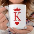 King Of Hearts Halloween King & Queen Matching Couple Coffee Mug Unique Gifts