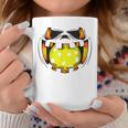 Pickleball Player Sports Pumpkin Jack O Lantern Mouth Ball Coffee Mug Unique Gifts