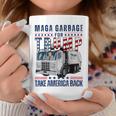 Proud Maga Garbage Trump Supporter Trump Garbage Truck Coffee Mug Unique Gifts