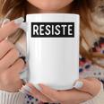 Resiste Spanish Resist Mexican Immigration Boriqua Coffee Mug Personalized Gifts