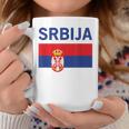 Serbian Flag Football Fan Serbia Srbija Tassen Lustige Geschenke