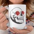 Teschio Con Rose Per Occhi Tazze Regalos divertidos