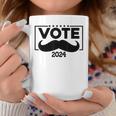Vota 2024 Usaintage Baffi Barba Uomini Tazze Regalos divertidos