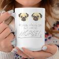 Women's Glotz Nicht So Auf Meine Pug Pug Tassen Lustige Geschenke