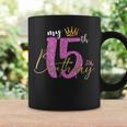 15 Cumpleaños Niña Regalos 15 Años Princesa Corona Niños Taza de café Ideas de regalos