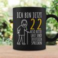 22Nd Birthday Man Ich Bin Jetzt 22 22Nd Birthday Tassen Geschenkideen