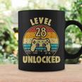 28 Anni Compleanno Uomo Donna Regalo Divertente Level 28 Tazze Ideas de regalos