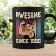 42 Jahre Alt Awesome Seit 1980 42Th Birthday Women's Tassen Geschenkideen