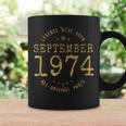 47 Anni Compleanno Le Leggende Sono Nate Nel Settembre 1974 Tazze Ideas de regalos