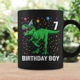 7 Anni Compleanno Regalo DinosauroRex Bambino Bambini Tazze Ideas de regalos