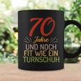 70 Jahre Und Noch Fit Wie Ein Trainschuh 70 Birthday S Tassen Geschenkideen