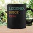 70 Years Old Legend Since 1954 70Th Birthday Coffee Mug Gifts ideas