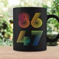 86 47 Anti Trump 8647 Impeach 47 Anti-Trump President Retro Coffee Mug Gifts ideas