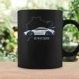 992 Gt3 Rs Silueta Clásico Coche Retrointage 911 Gt3 Rs Taza de café Ideas de regalos