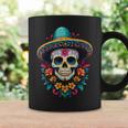 Aesthetic Mexico Dia De Muertos Skull Tassen Geschenkideen