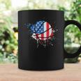 American Flag Baller Dunking Usa Flag Basketball Tassen Geschenkideen